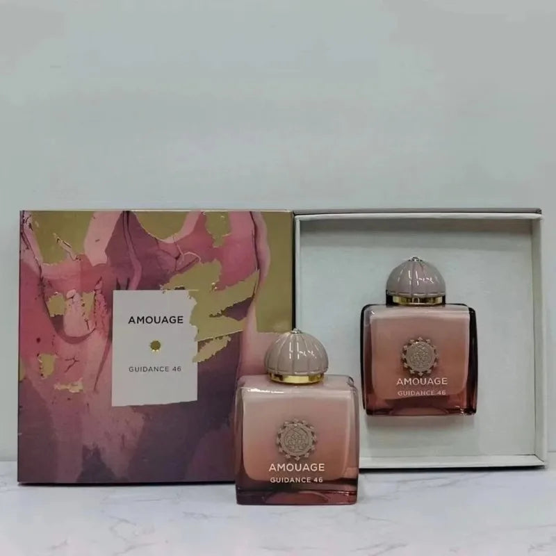 AMOUAGE GUIDANCE 46 GOLD EXISTENCE INTERLUDE LILAC LOVE Woody Oriental Fragrance Men Woman 100ML Original Arabic Perfume