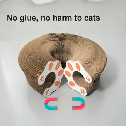 Cat Accordion Magic Organ Cat Scratching Board Cat Toy Ball Scratch Pad Cat Scratcher Kitty Kurlz Cat Toy