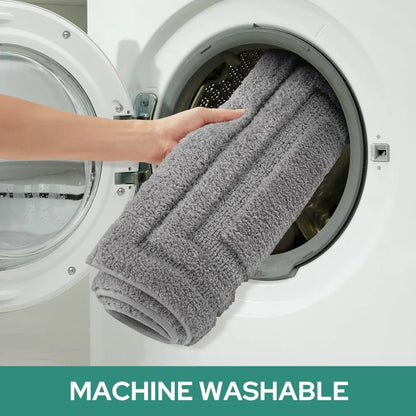 Hign-concerned Microfiber Plush Non Slip Bath Mat Absorbent