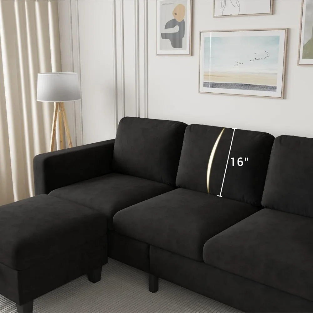 DAFIFY L Shaped Modern Sectional Sofa For Living Room