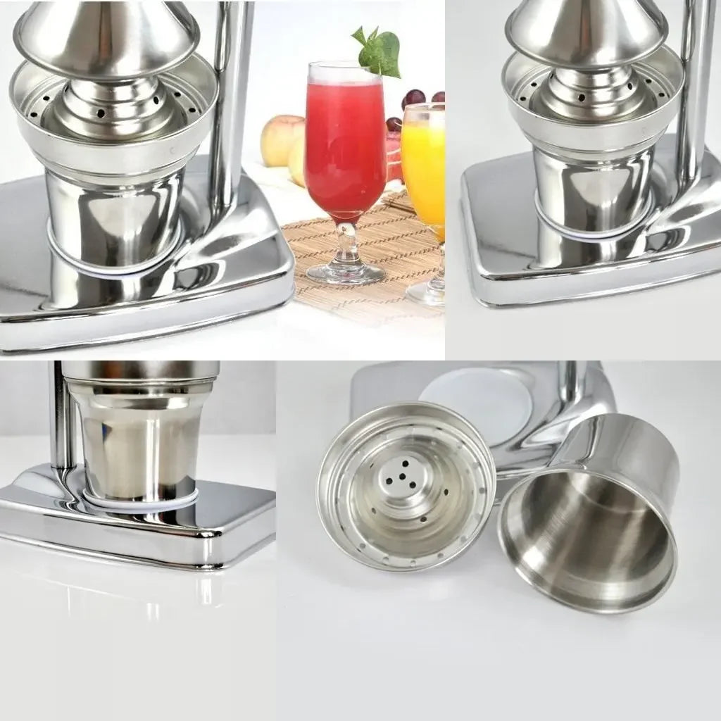 Stainless Steel Manual Juicer Handheld Citrus Press For Orange Juice