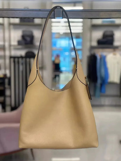 Nonecn Brooklyn Bag Tote Handbag Genuine Leather Minimalist