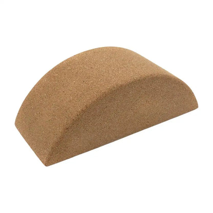 Cork Moon Brick Semi Circular Yoga Blocks For Indoor Outdoor Training