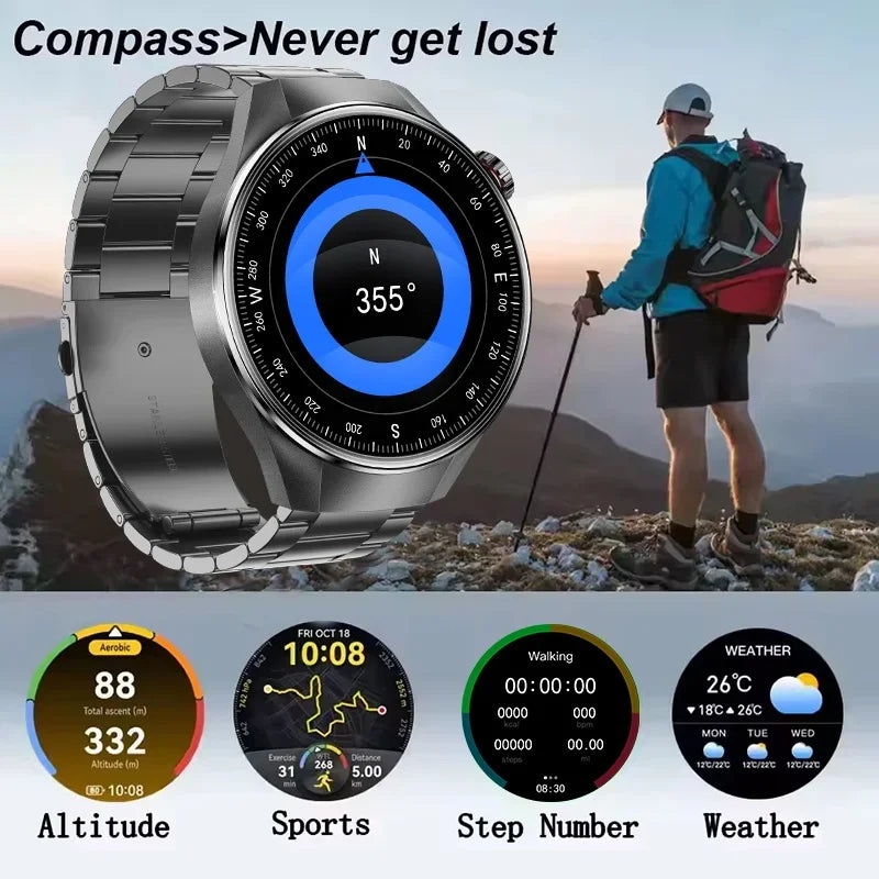 Originl G5 Plus Premium Multisport Smartwatch GPS Heart Rate BluetoothConnectivity