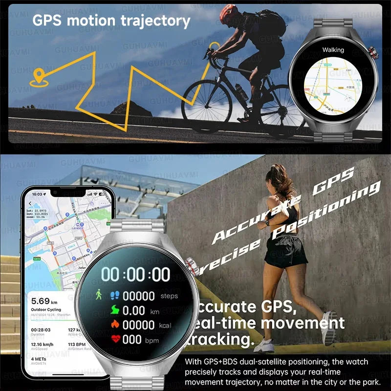 Originl G5 Plus Premium Multisport Smartwatch GPS Heart Rate BluetoothConnectivity