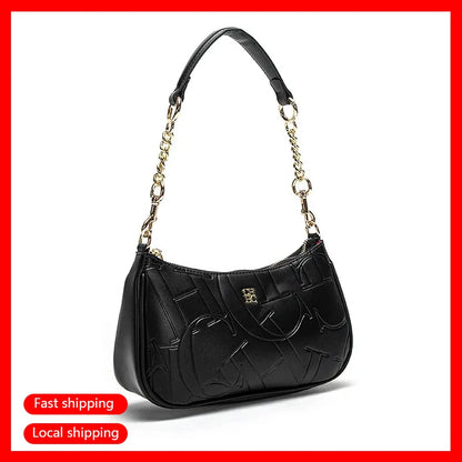 CHCHCN Bent Moon Bag Large Capacity Womens Shoulder Crossbody