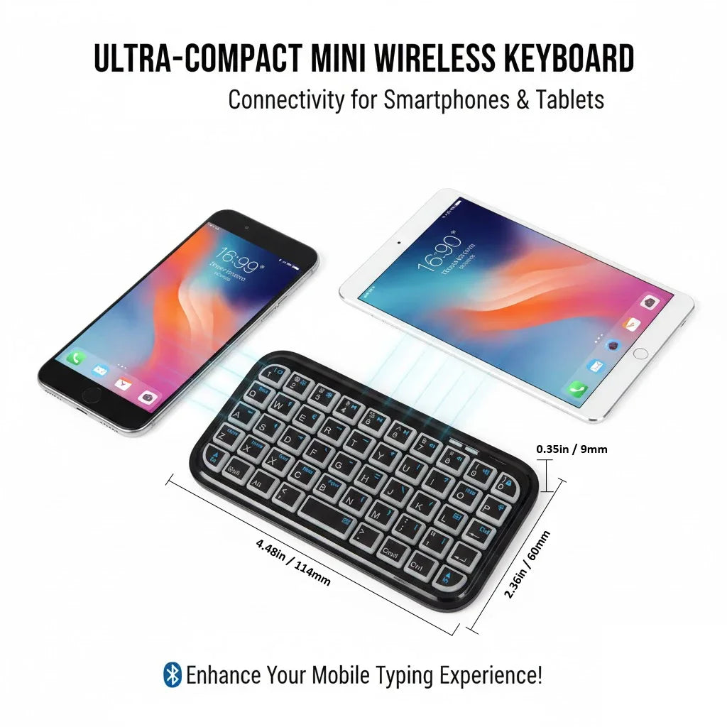 Bluetooth Wired Type-C RGB Backlit Rechargeable Keyboard For Tablets