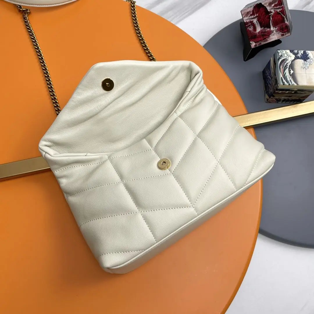 Minimal Fashion Versatile European Style Leather Satchel Fully Removable Strap Hand Carry Purse Women Shoulder Tote Crossbody Satchel Universal All-match Daily Bag