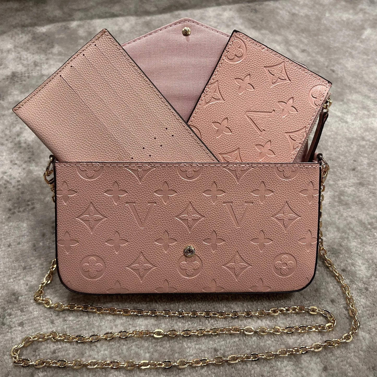 Designer Bag Embossed Flower Large Capacity Totes Fashion Sac Femme Leather Women Shoulder Bags Messenger Luxurys Handbag Ladys