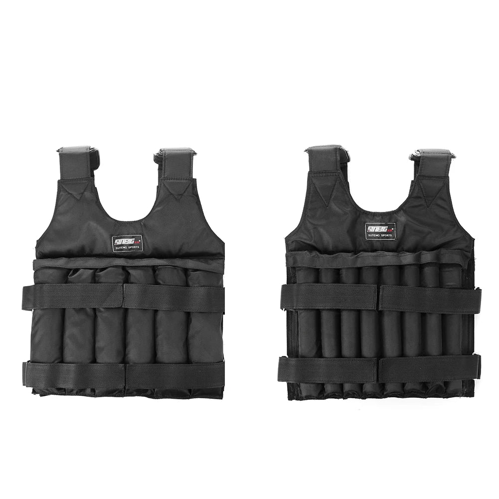 VKTECH Adjustable Weighted Vest for Running and Training