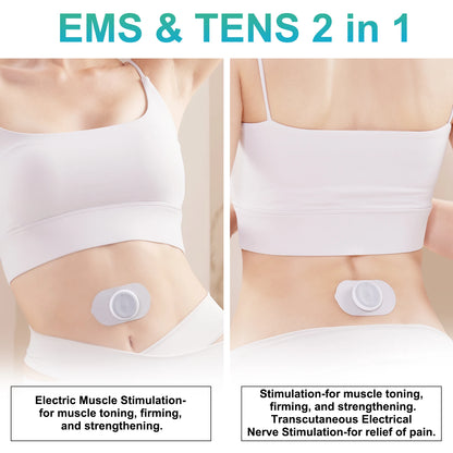 MASGRE Wireless TENS EMS Unit With Pads for Electric Muscle Stimulation
