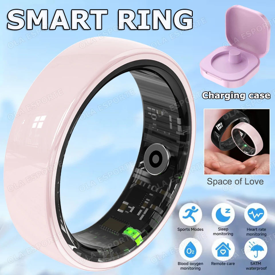 Ola Esporte Smart Couple Ring Heart Rate Sleep Monitor