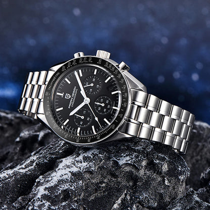 PAGANI DESIGN V5 Moon Men's Watch Chronograph Quartz Stainless Steel