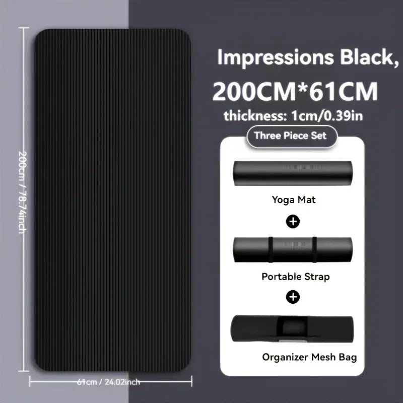 Choice NBR Yoga Mat Non Slip for Home Workouts