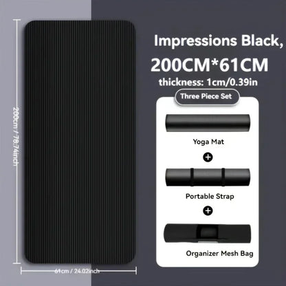 Choice NBR Yoga Mat Non Slip for Home Workouts