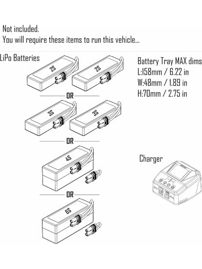 ARA Big Rock 4WD BLX Monster Truck RTR