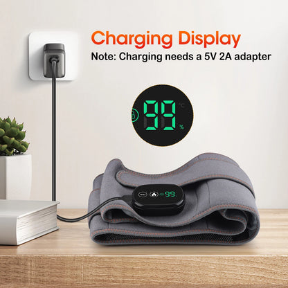 PASTSKY Infrared Waist Massager Belt With USB Charge And Vibration