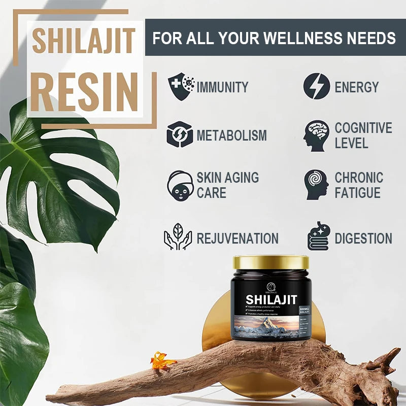 Beworths Shilajit Resin Himalaya Pure Mineral Health Supplement