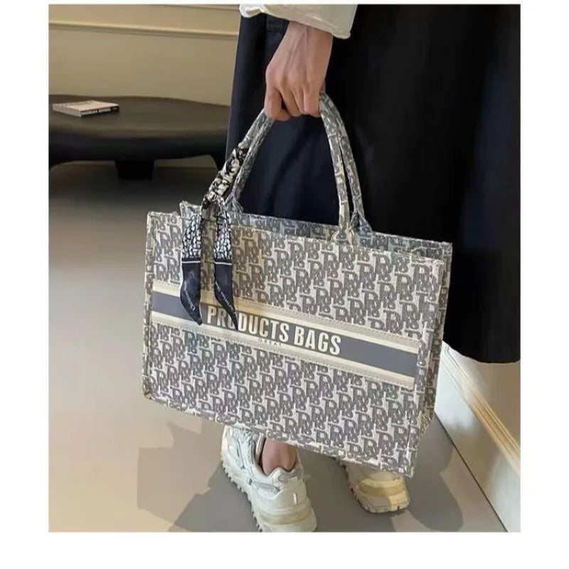 Beach Bags Luxury Handbags Women Tote Cherry Blossom