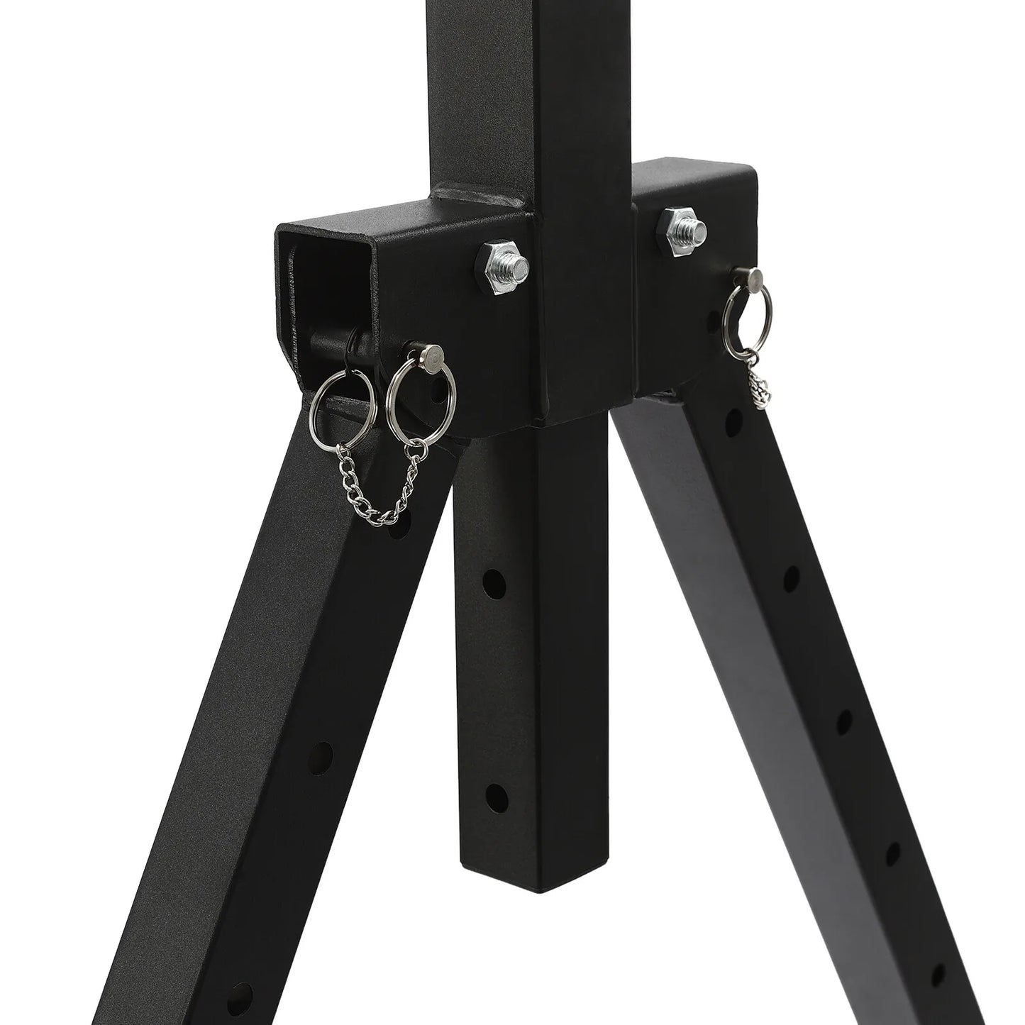 Triangular Pull Up Station Adjustable Height Strength Training Equipment