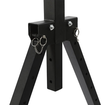 Triangular Pull Up Station Adjustable Height Strength Training Equipment