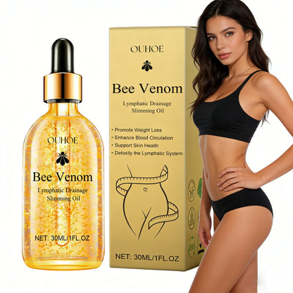 OUHOE Bee Venom Slimming Oil For Lymphatic Drainage And Firming