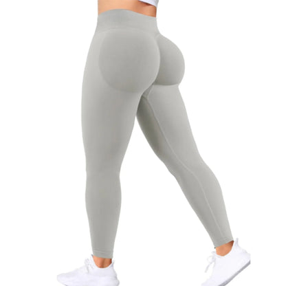 Seamless Women Solid Waist Yoga Pants Three-section Waist Sexy Hip-lifting Tight Sports Pants Fitness Exercise Yoga Pants