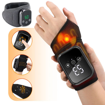 Agdoad Electric Heating Wrist Massager With Vibration Relief