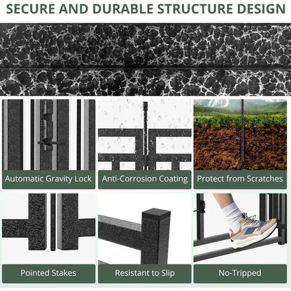Portable Dog Playpen for Outdoor and Indoor Use with 16 Panels, 40" Height Ideal for RV and Camping