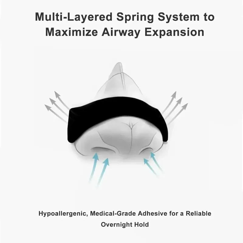 Nasal Breathing Dilators Magnetic Strips Anti Snore Nose Clip