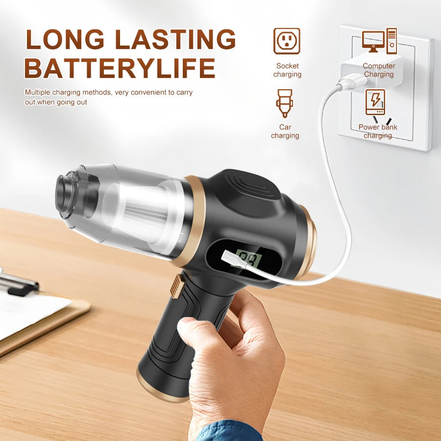 Belibuy Cordless Handheld Vacuum Cleaner for Car Home Pet Hair