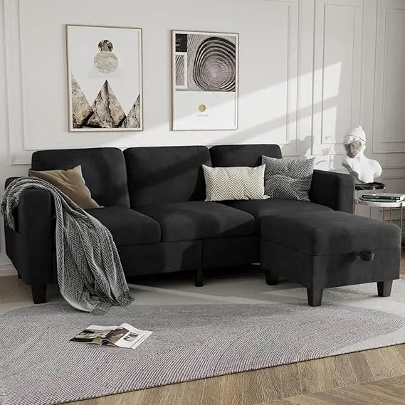 DAFIFY L Shaped Modern Sectional Sofa For Living Room