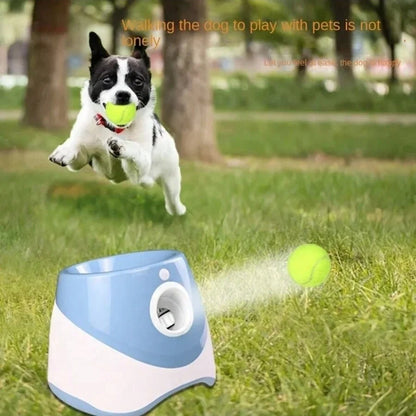 Automatic Ball Launcher For Dogs USB Rechargeable ABS Toy