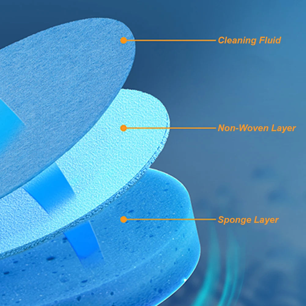 VKTECH Disposable Wall Mounted Toilet Brush Long Handle Cleaner